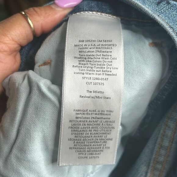 Current/Elliott The Stiletto Revival Mini Stars - Picture 4 of 4